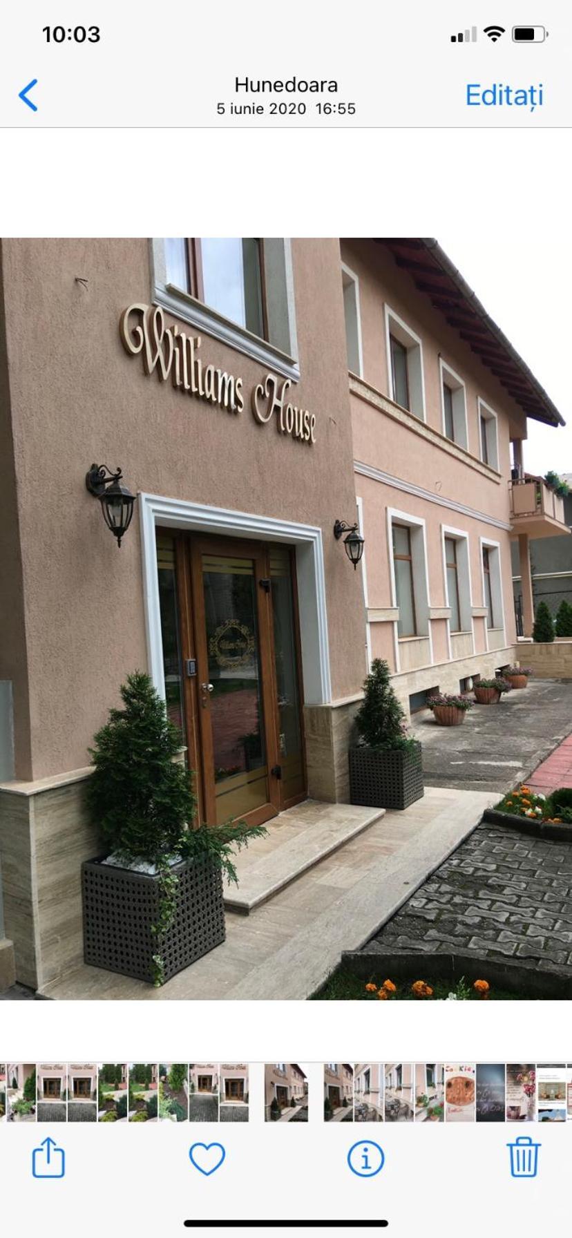 Williams House Hotell Hunedoara Exteriör bild